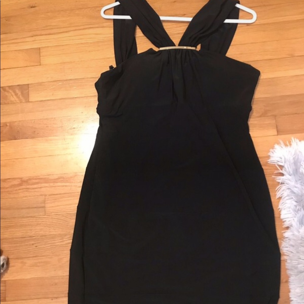Black tight cute dress